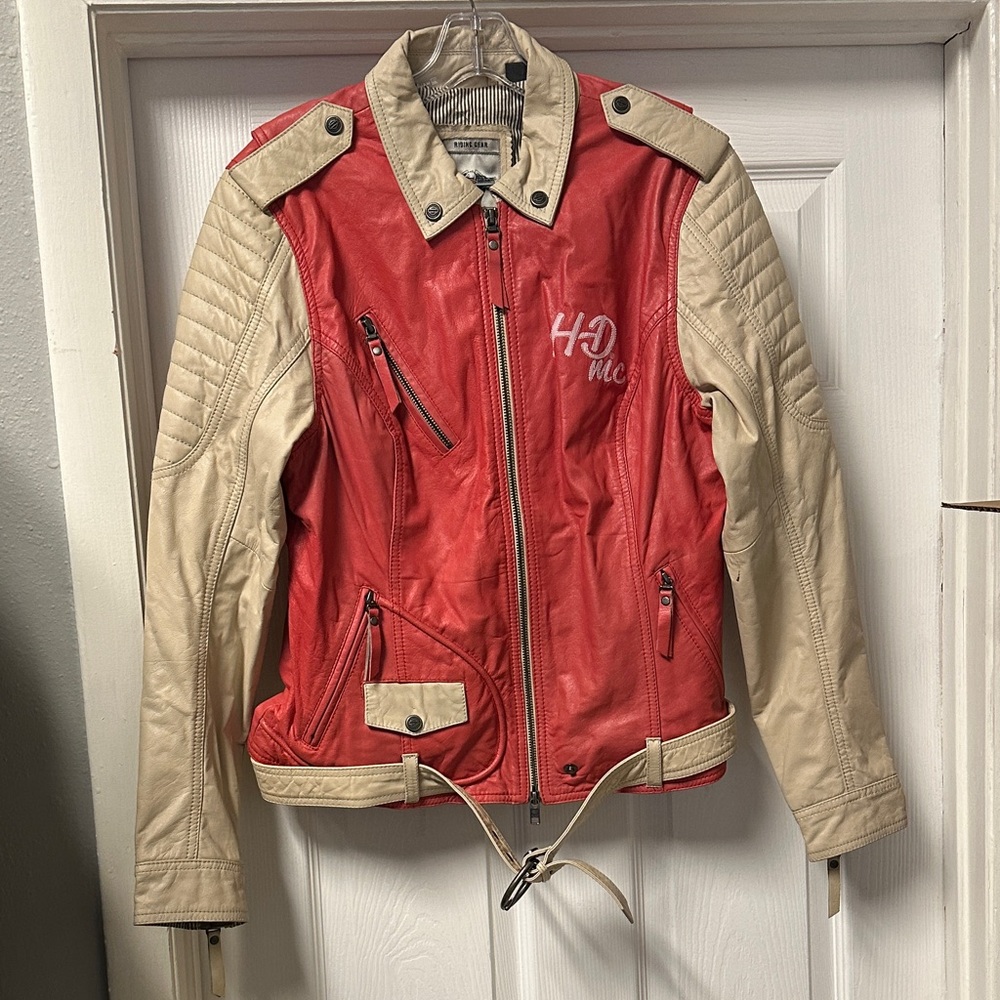 Harley-Davidson Charged Spade Wings Womens Jacket